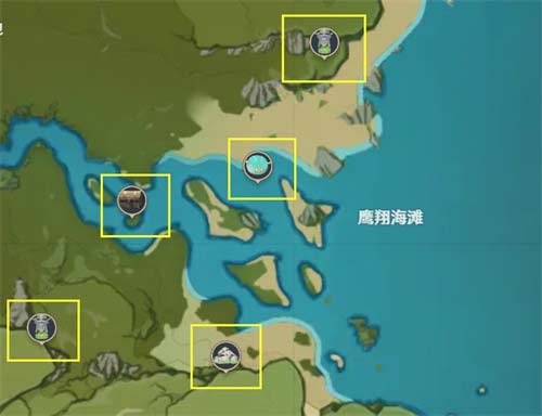 原神鹰翔海滩的宝箱怎么开