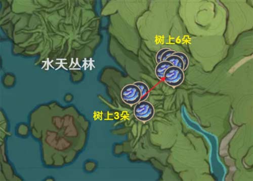 原神树王圣体菇购买及采集路线位置在哪
