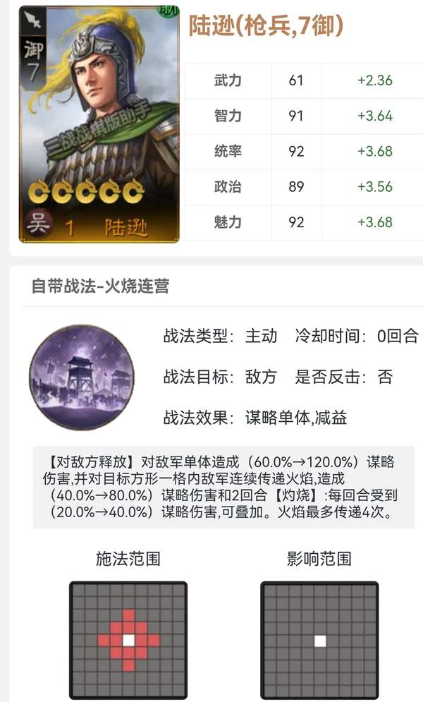 三国志战棋版陆逊战法搭配攻略
