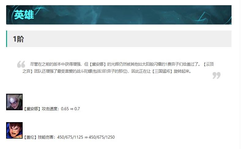 云顶之弈11.6更新了什么？云顶之弈11.6更新内容解析[多图]图片1
