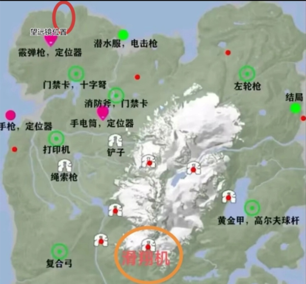 森林之子望远镜具体位置攻略