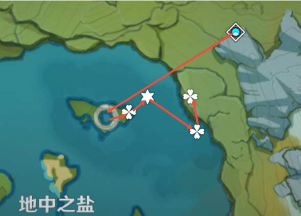 原神石珀采集地点地图新手-钟离突破材料石珀采集点位