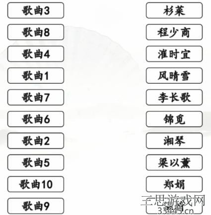 《汉字找茬王》连神曲女主通关攻略