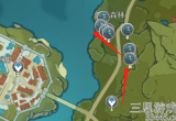 原神小灯草采集位置在哪(分享小灯草获取路线规划图)